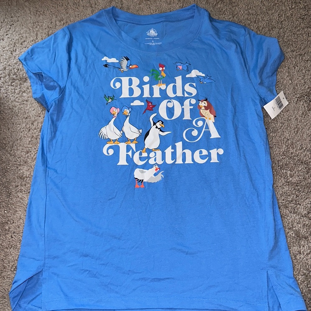 Disney Birds Of A Feather T-shirt NWT